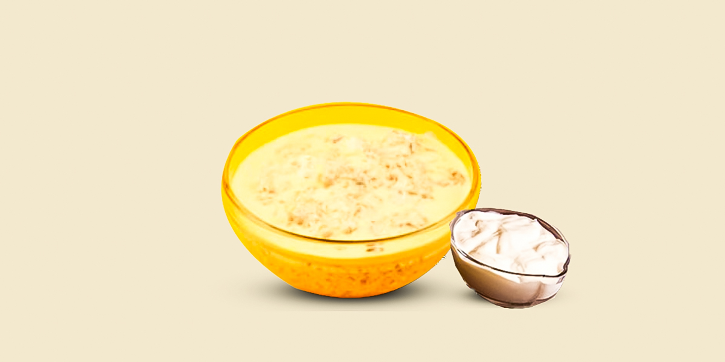 معصوب قشطة بالحليب