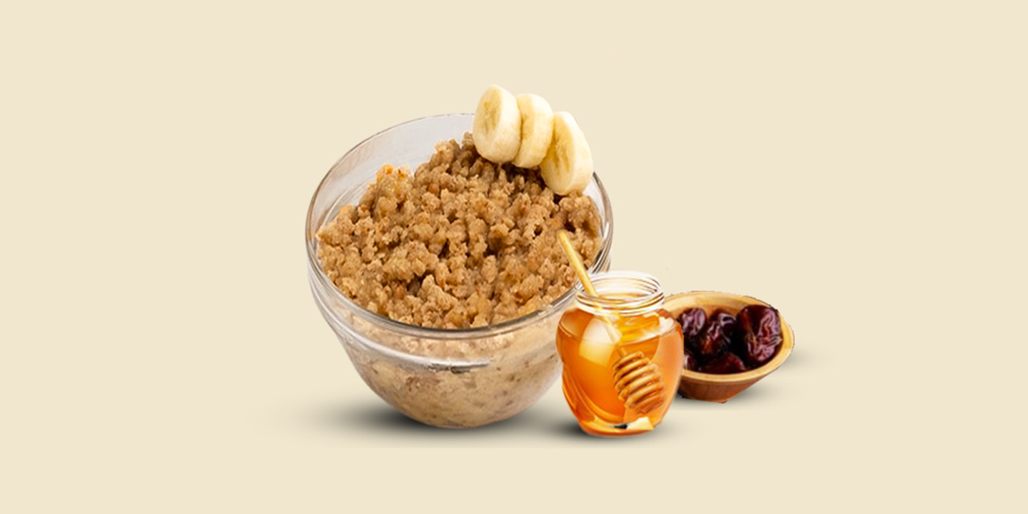 معصوب بالتمر والعسل