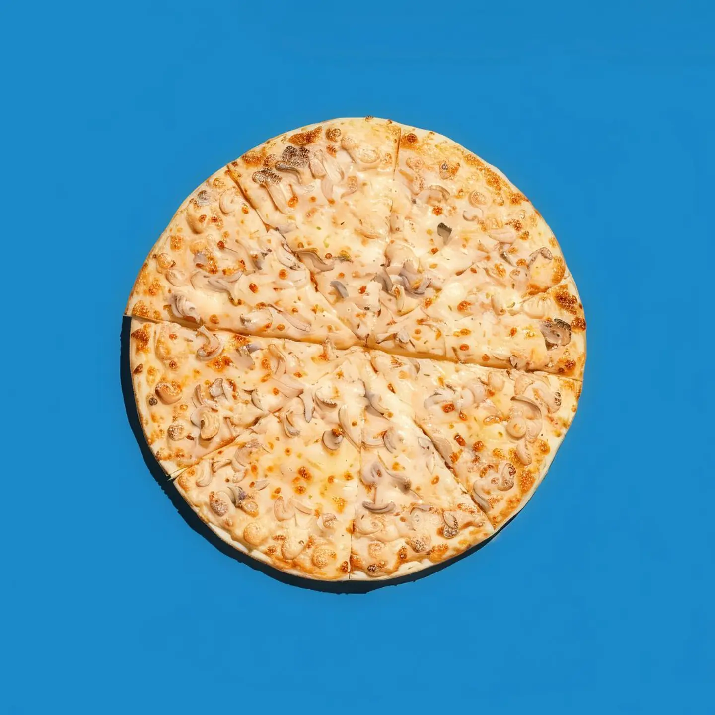 بيتزا دجاج ماشروم