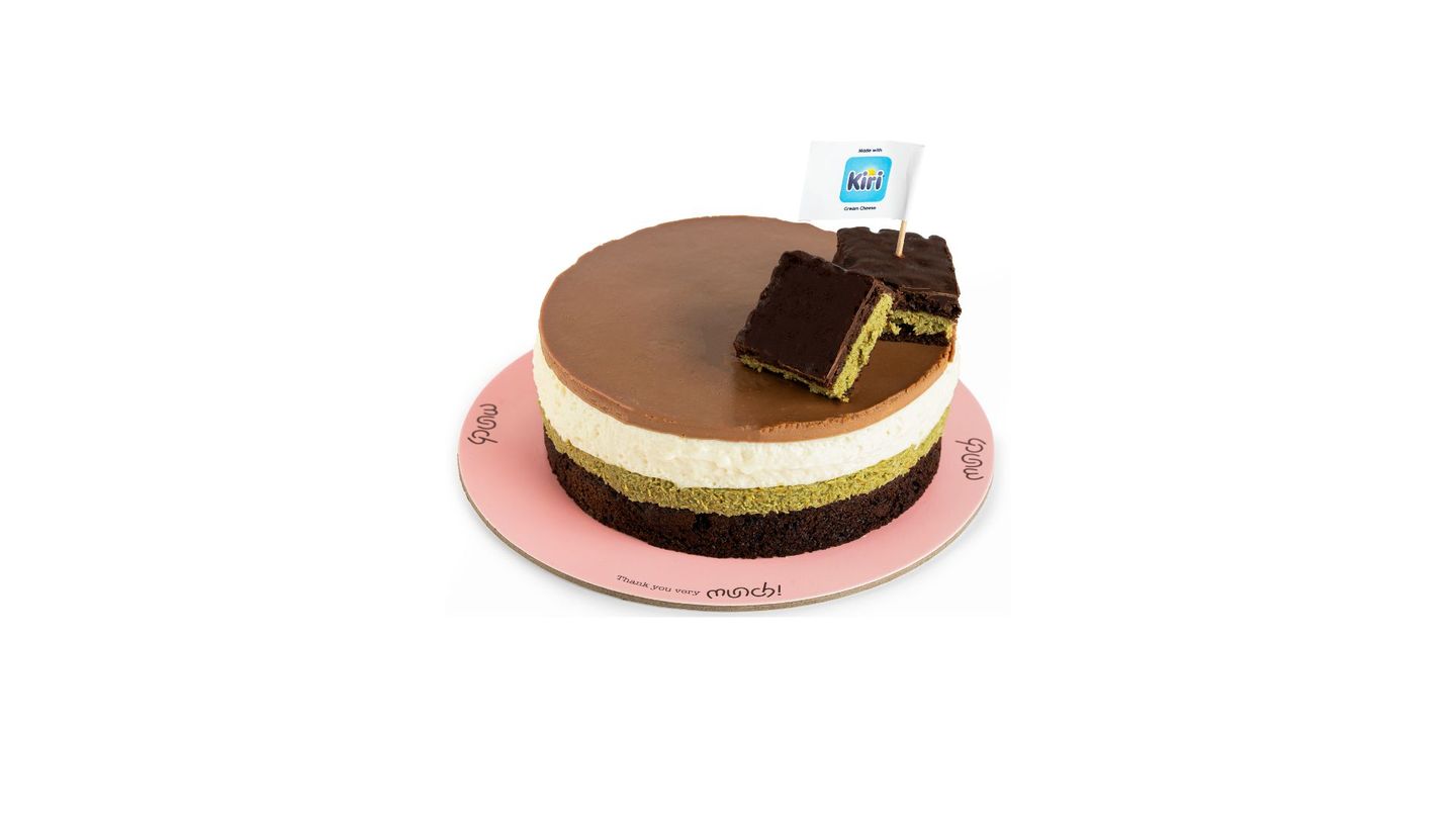 Kiri Choco Kunafa Cake