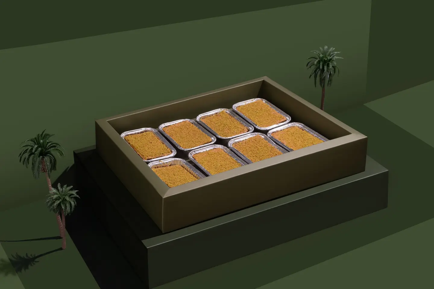 Box Mini Mlty Crunchy Basbousa