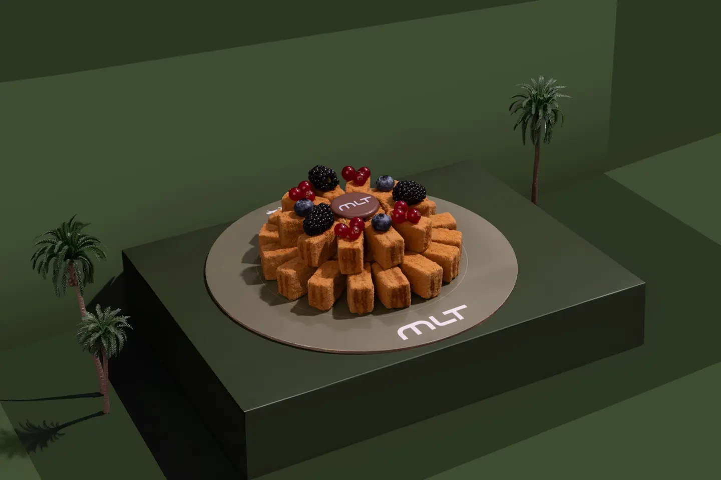 Honey Cake Bites Box