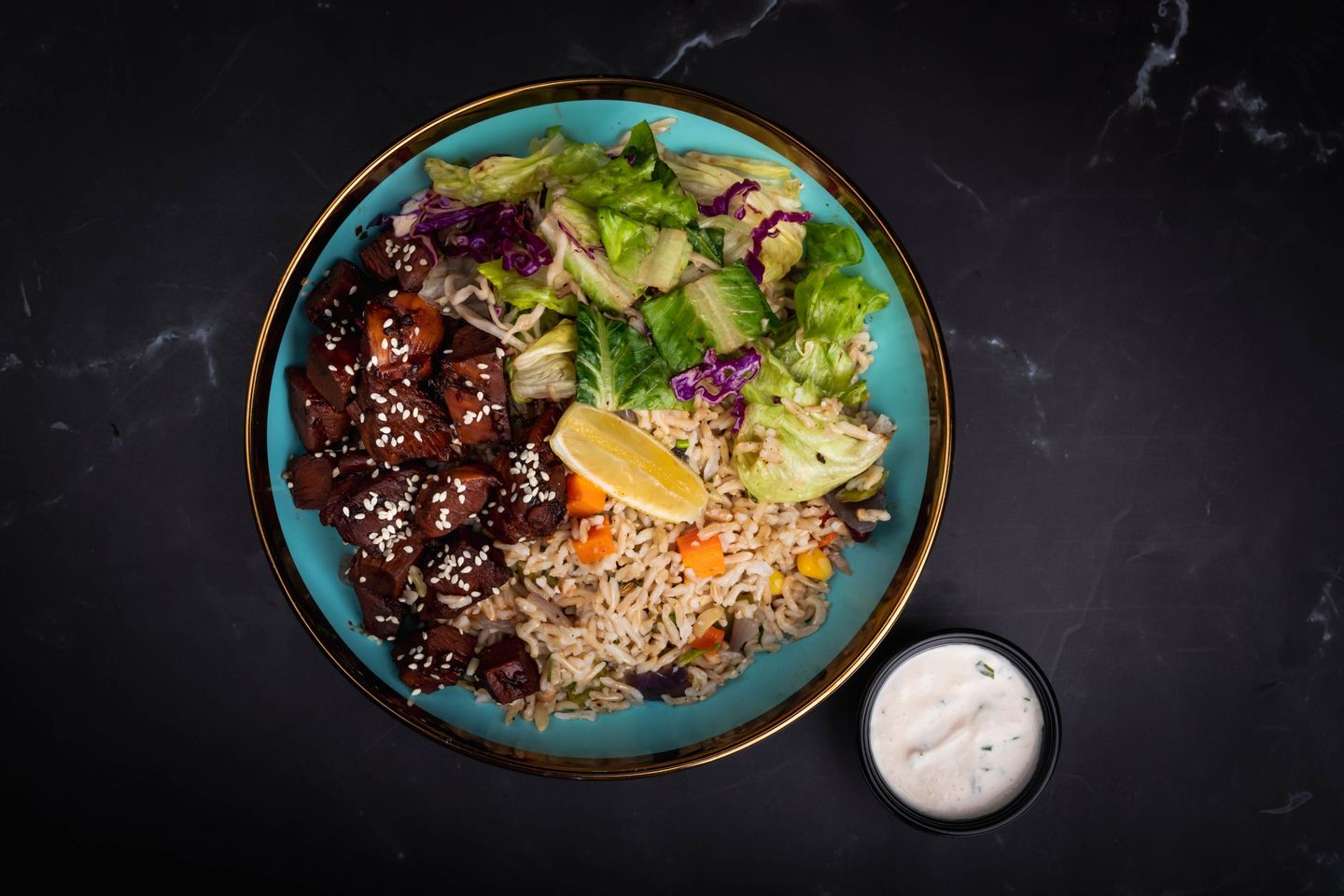 Chicken Tiryaki Rice Bowl
