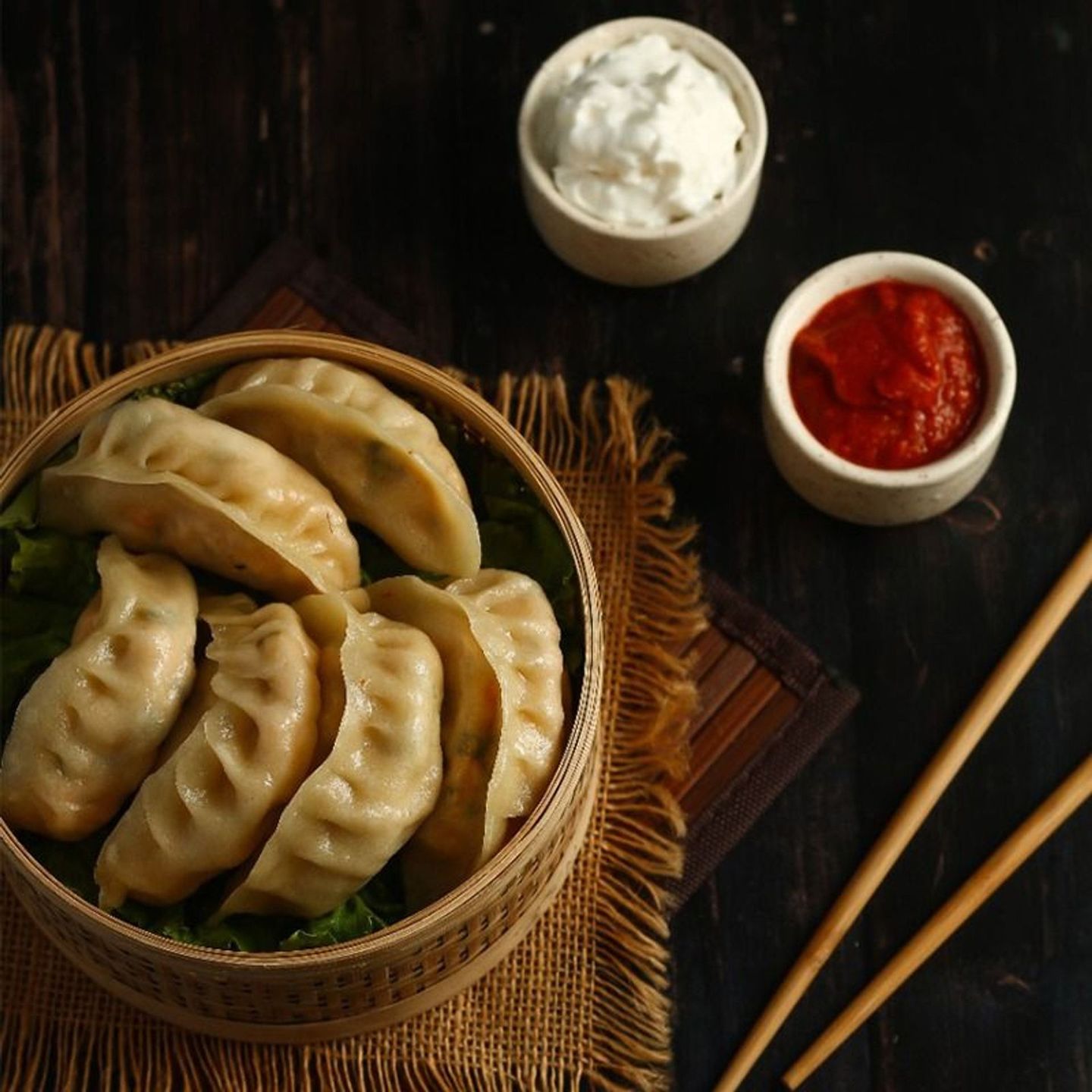 Chicken Momos 6 Pcs