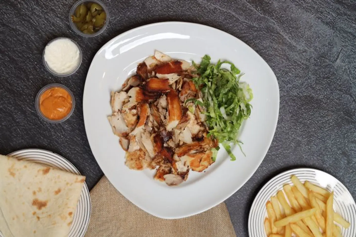 Super Chicken Shawarma Plate