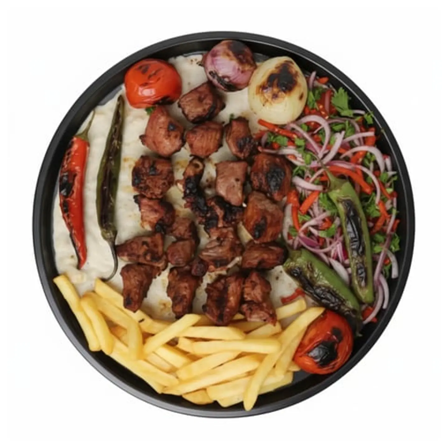 صحن أوصال لحم