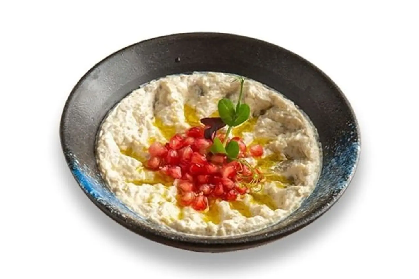 Small Moutabal Plate