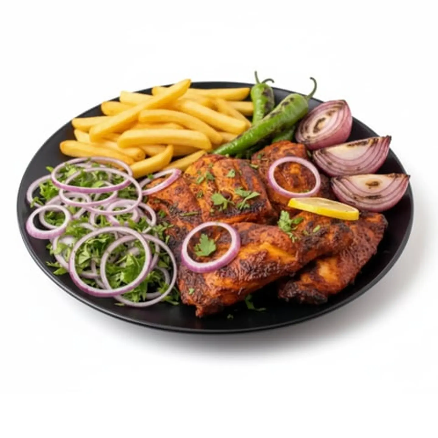 صحن دجاج مشوى