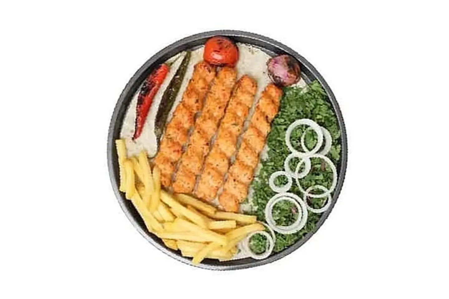 صحن كباب دجاج