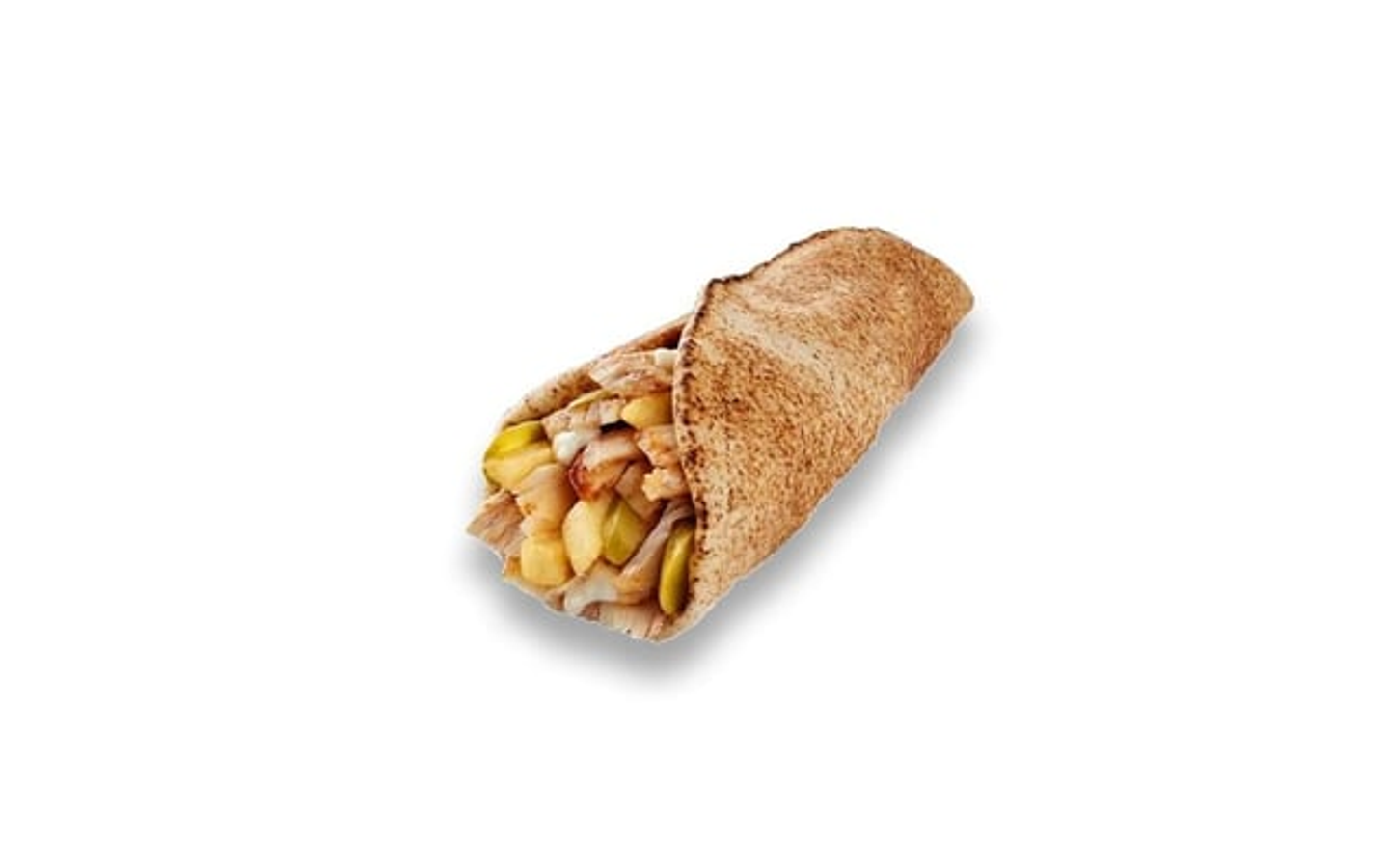 Charcoal Shami Bread Shawarma