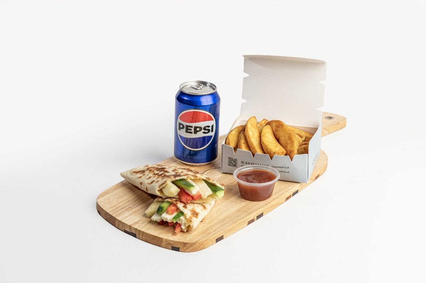 Halloumi Sandwich Meal