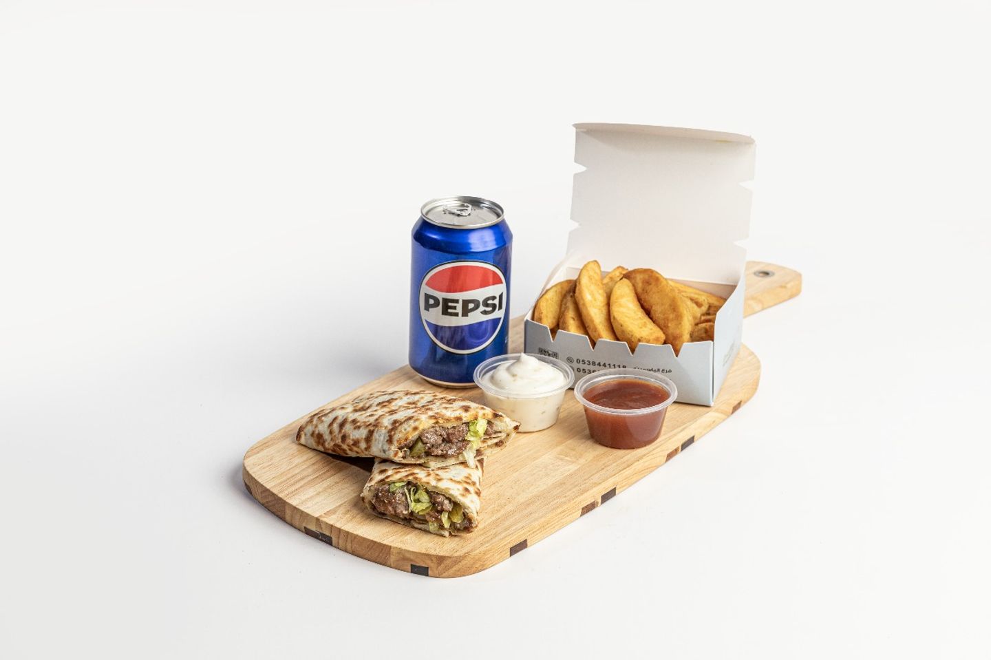 Meat Kofta Sandwich Meal
