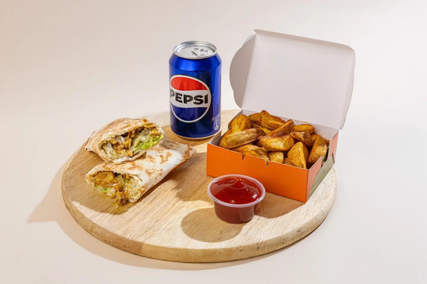 Circle Sandwich Meal