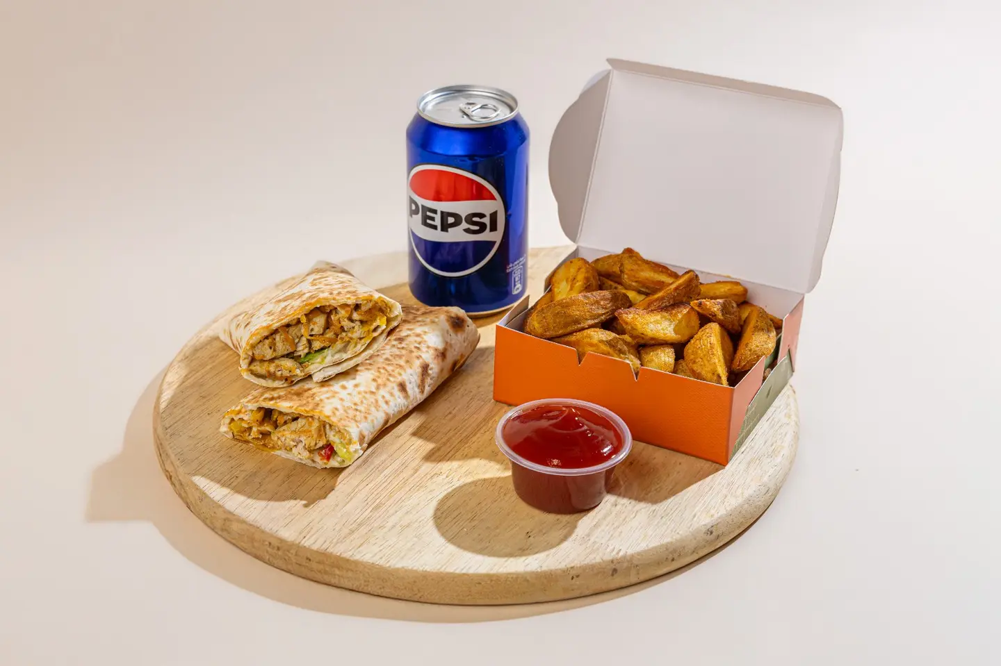 Fajita Sandwich Meal