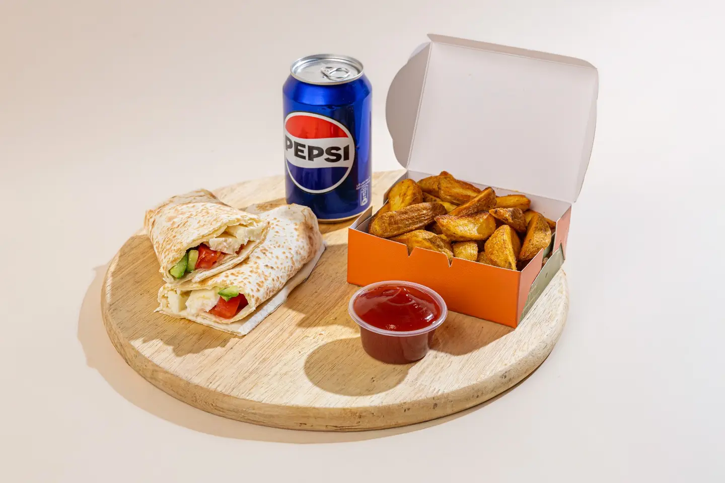 Halloumi Sandwich Meal