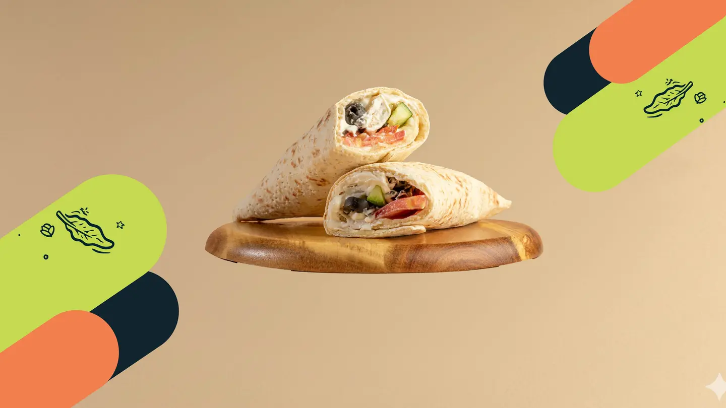 لبنة بالخضار