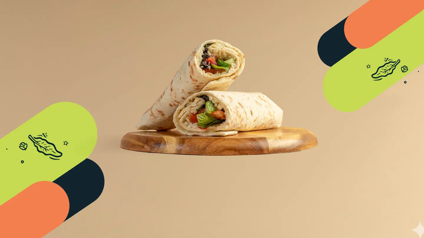 راب حلومي مع خضار