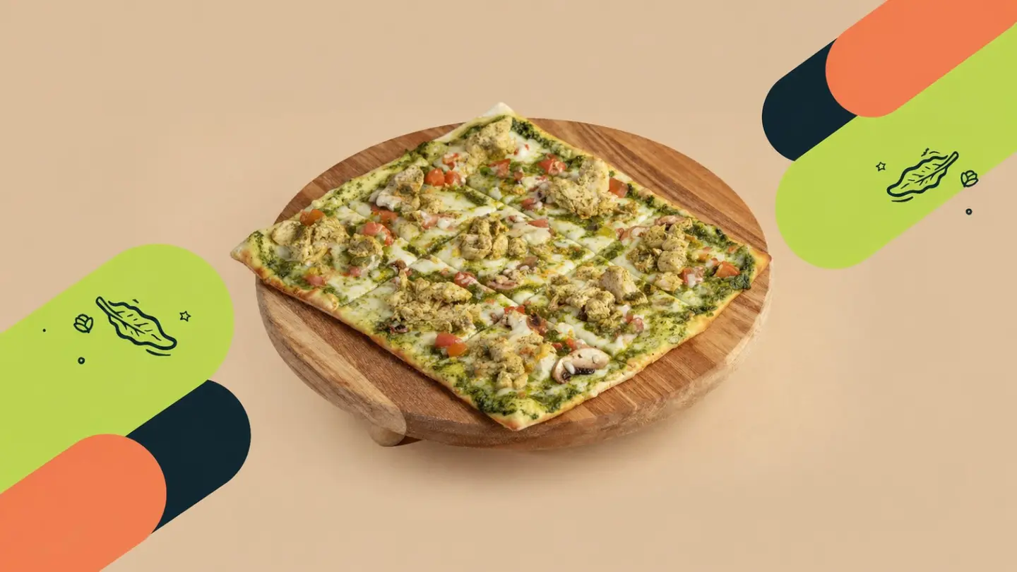 Chicken Pesto Pizza