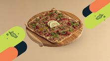 بيتزا اللحم بالعجين