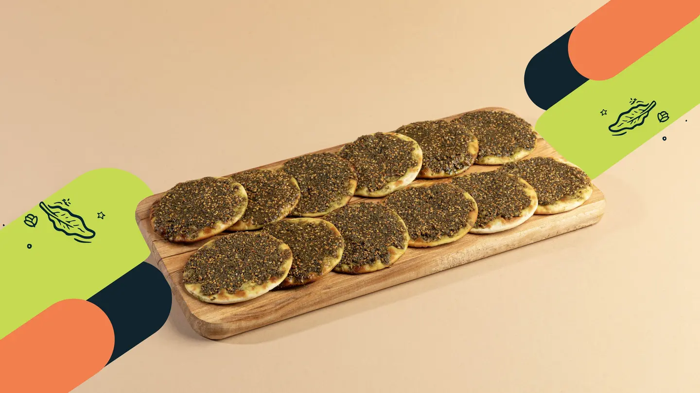 ميني منؤشة زعتر (12 ميني)