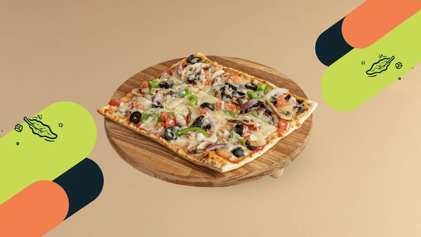 بيتزا خضروات