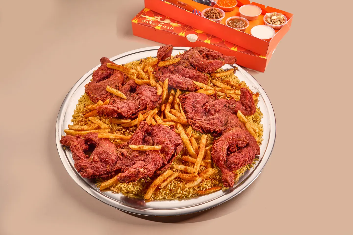 وليمة دجاج مقلي