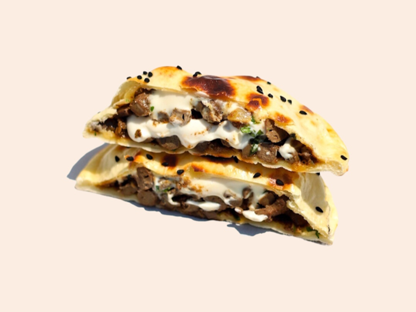 فطيرة كبدة بالجبن