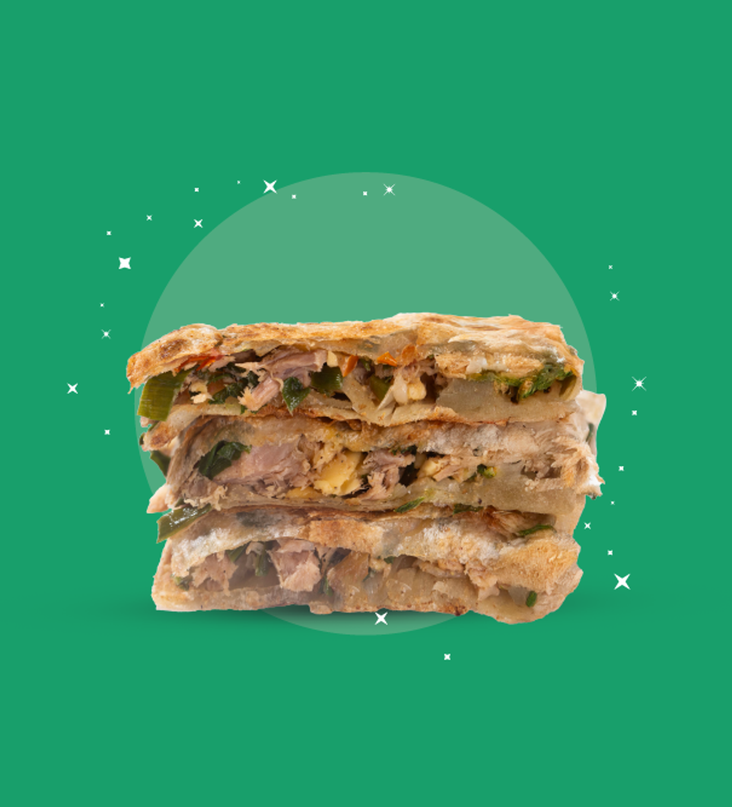 مطبق تونة وجبن شيدر