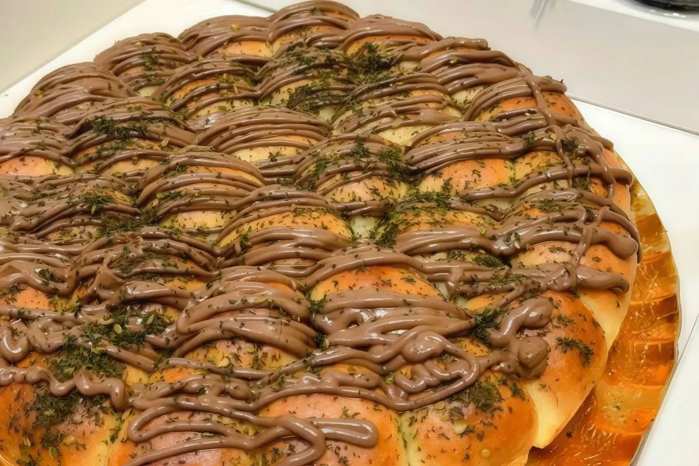 خلية زعتر ونوتيلا