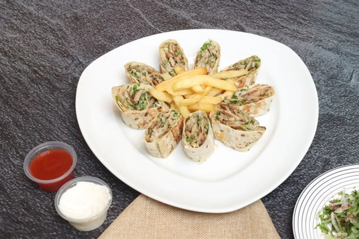 Arabic Chicken Shawarma Cheese 8pcs