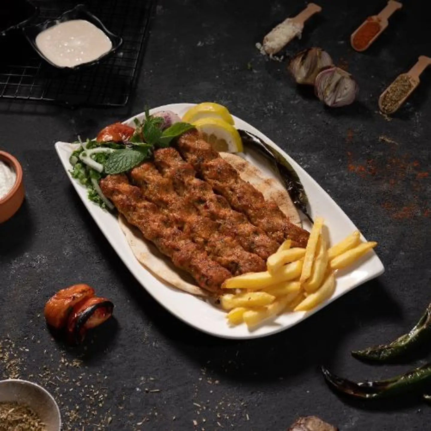 On Peson Chicken Kebab