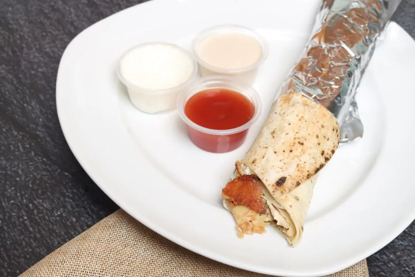 Chicken Shawarma Sarokh With Cheese