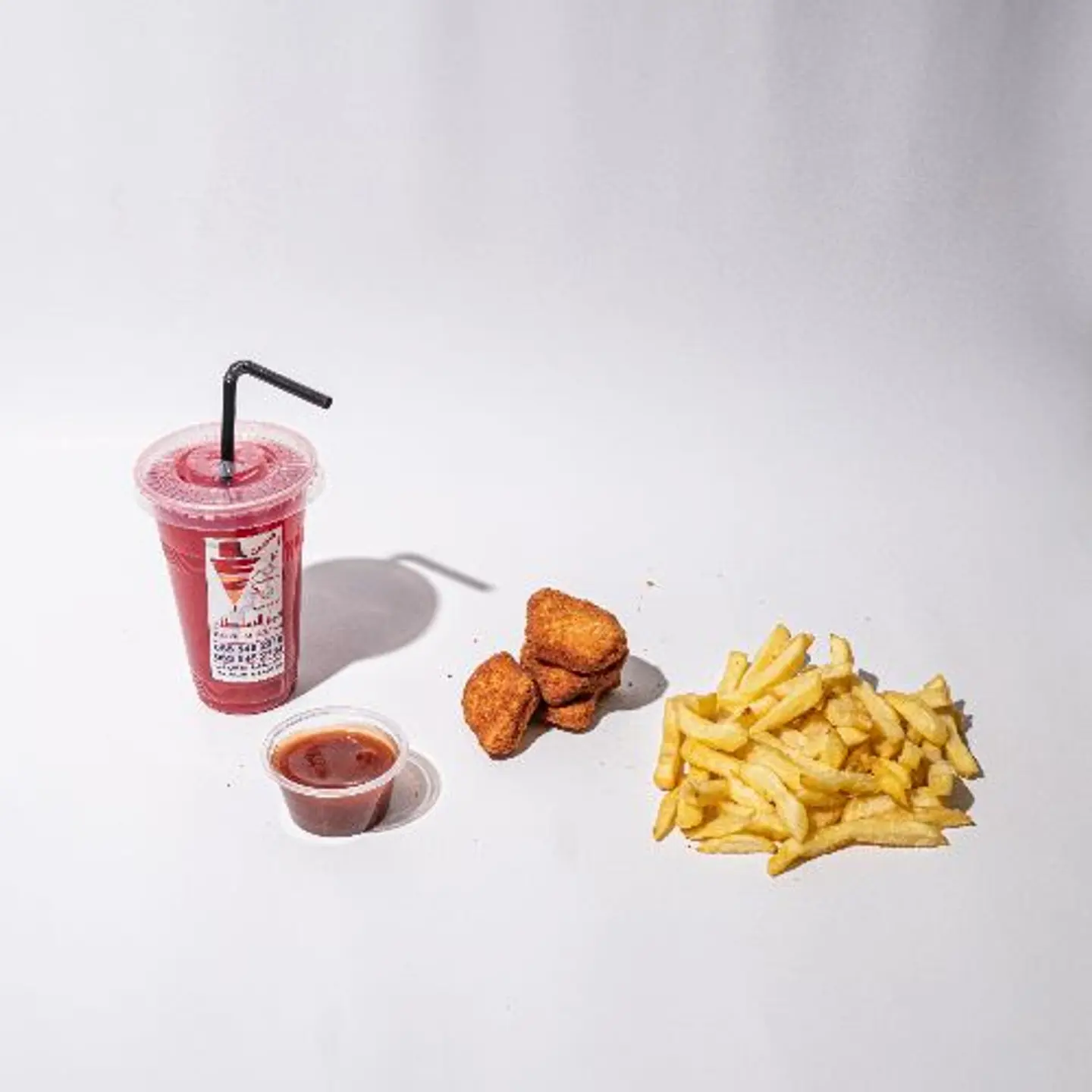 4 Pieces Nuggels+Fries+Pomegranate Juice