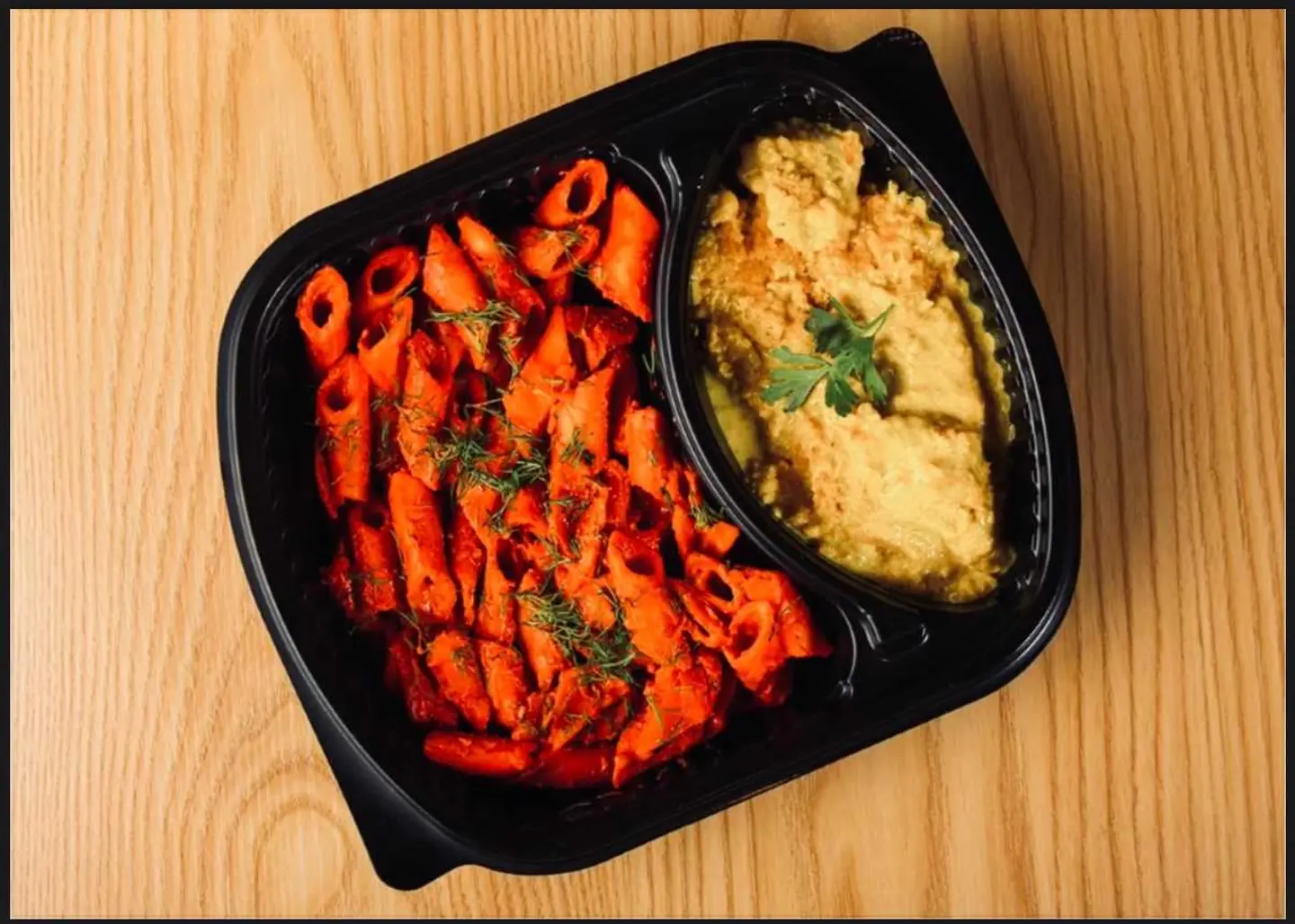 سمك فيليه مع بنك باستا