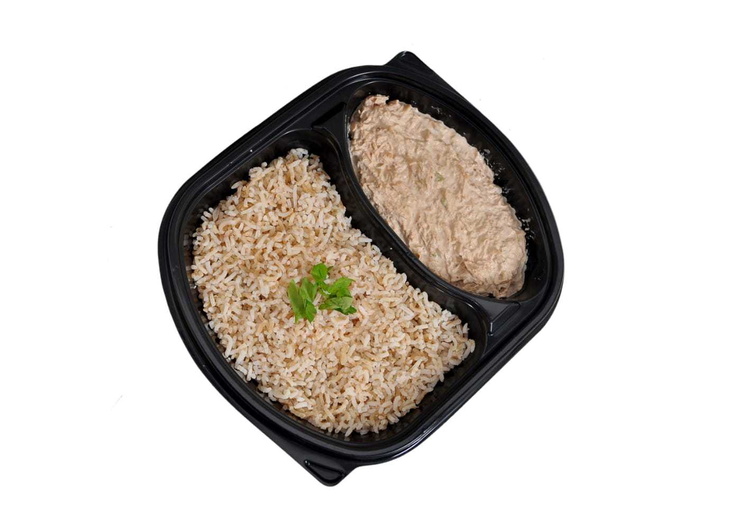 دجاج رمان مع الأرز البني