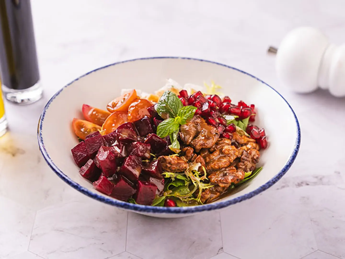 Beetroot Salad With Feta Cheese