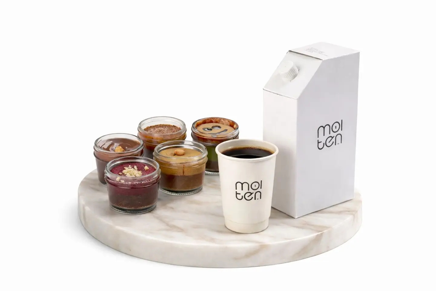 مولتن مشكل الجمعات + قهوة