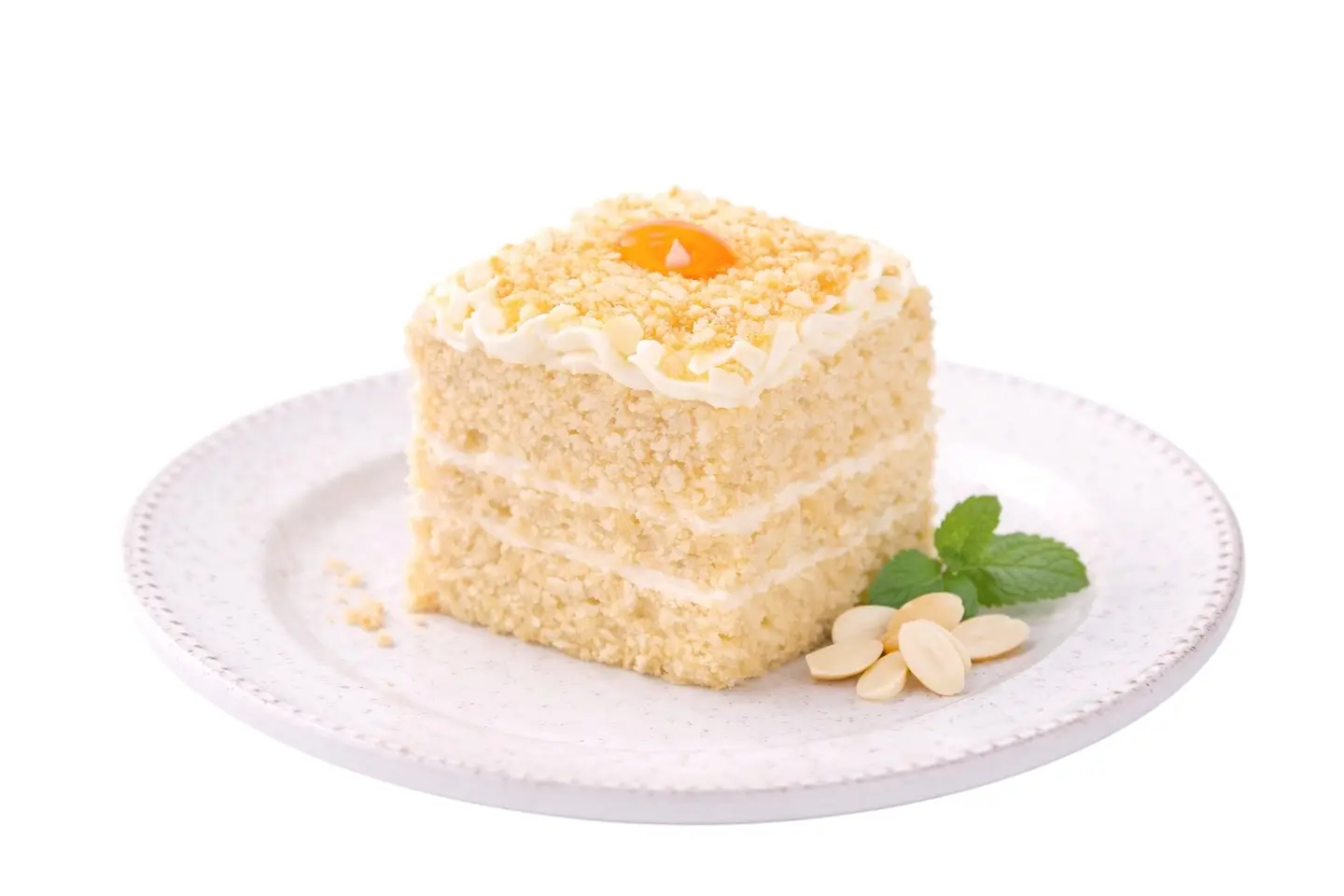 مربعات فانيليا لوز