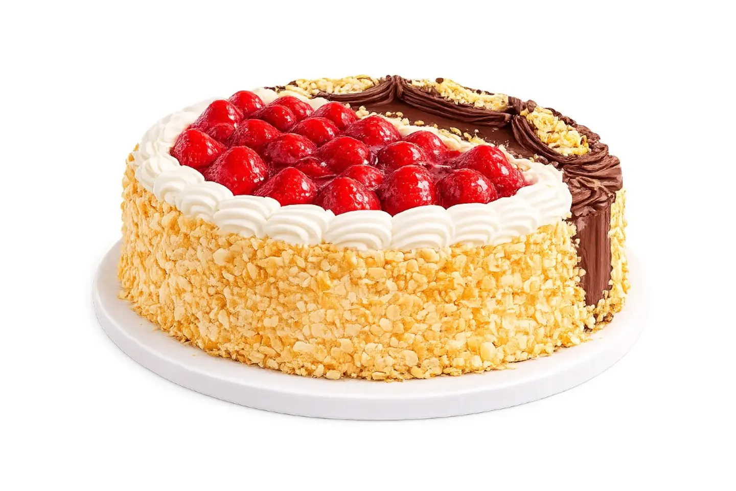 قالب الشوكولاتة والفراولة 28 سم