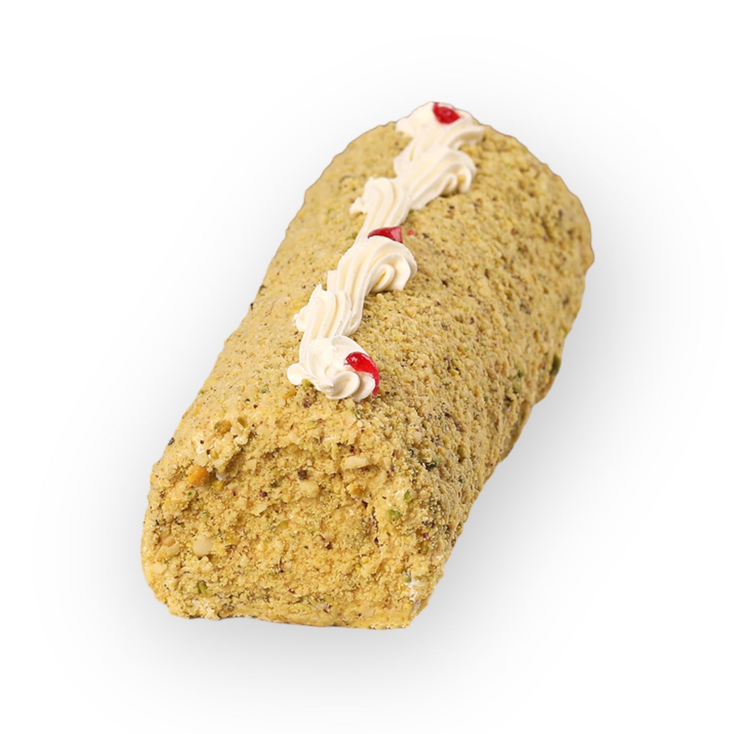 Pistachio Swiss Roll Torte