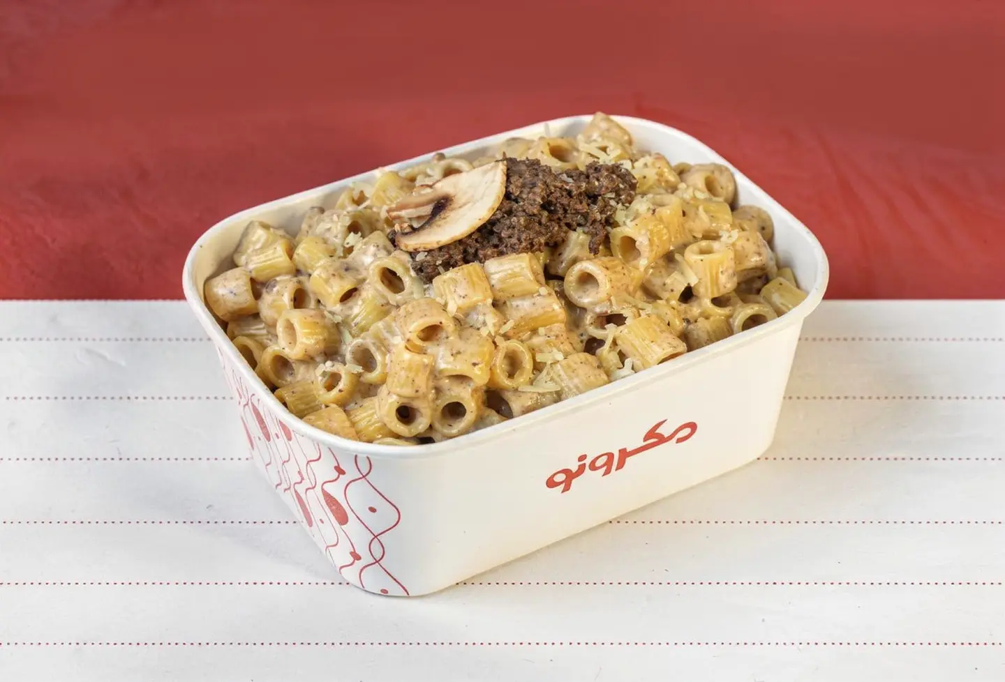 Pasta Mushroom Rings