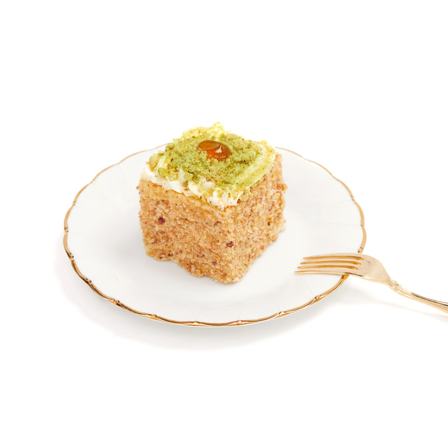 Vanilla Pistachio Square