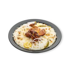 نصف مظبي مع أرز بشاور