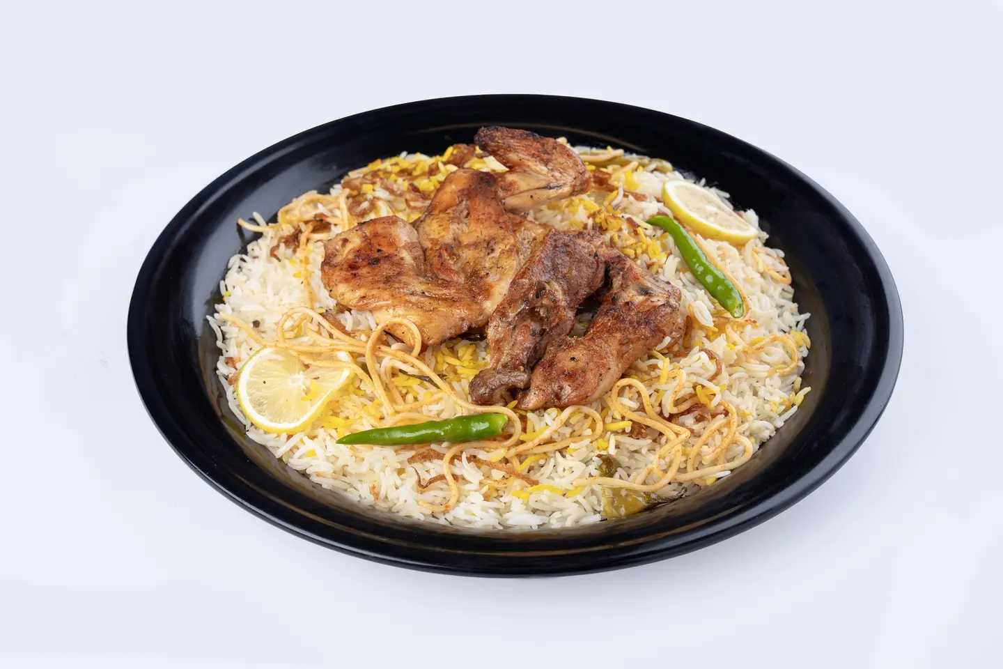 نصف مظبي مع أرز شعبى