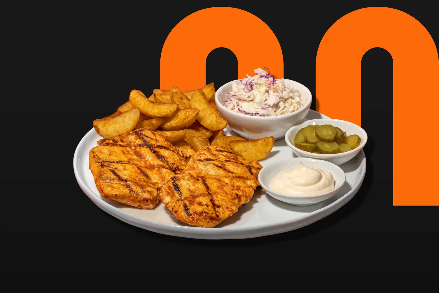 Grilled Chicken Platter