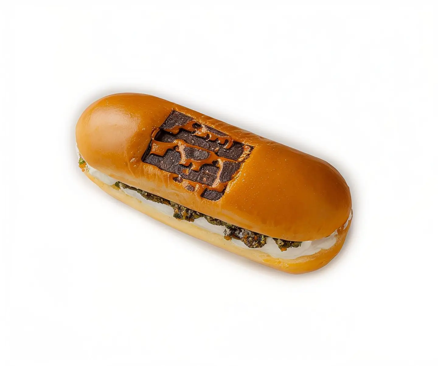 ساندويش لبنة زعتر