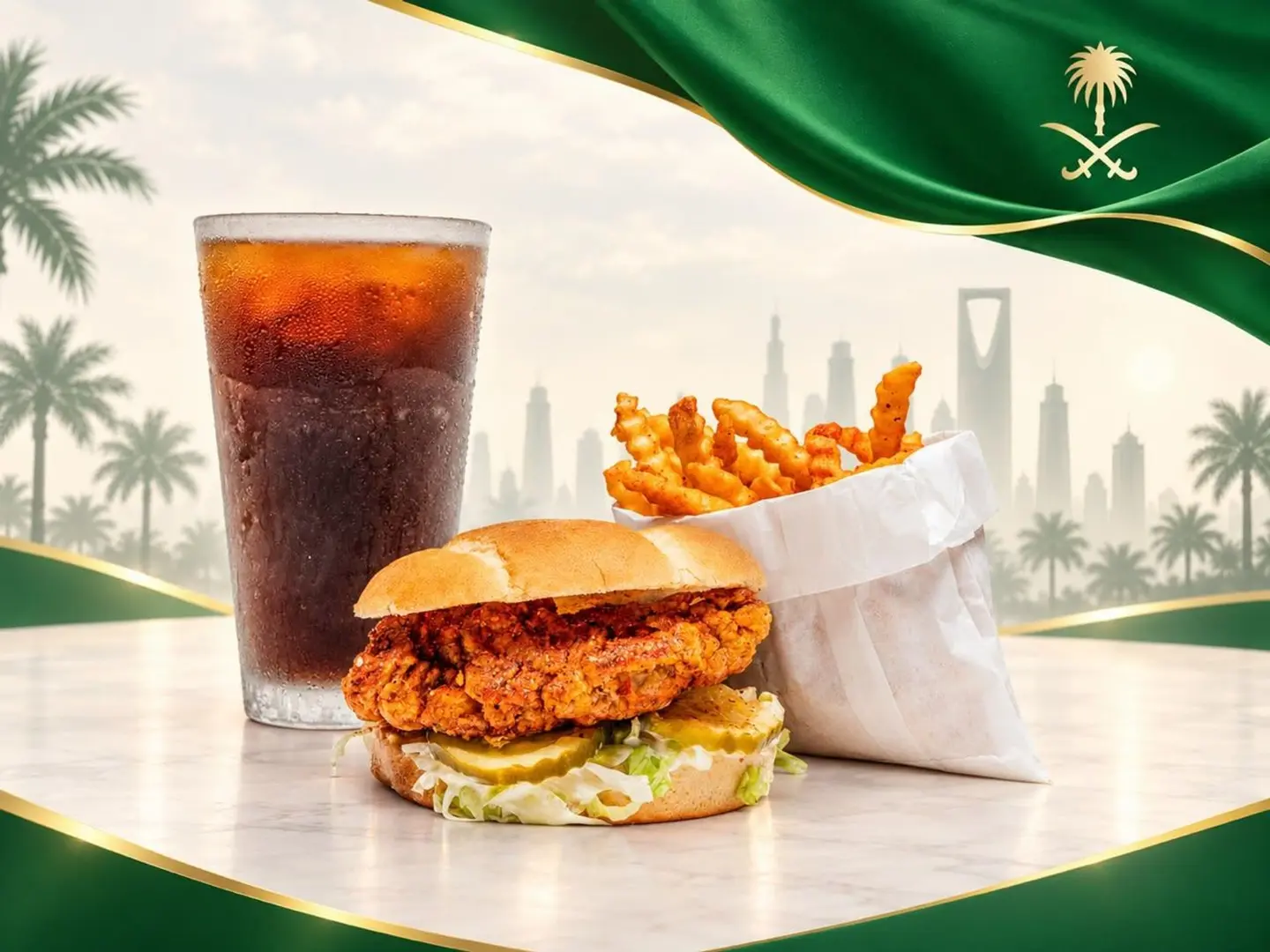 Chicken Sandwich Combo For 1