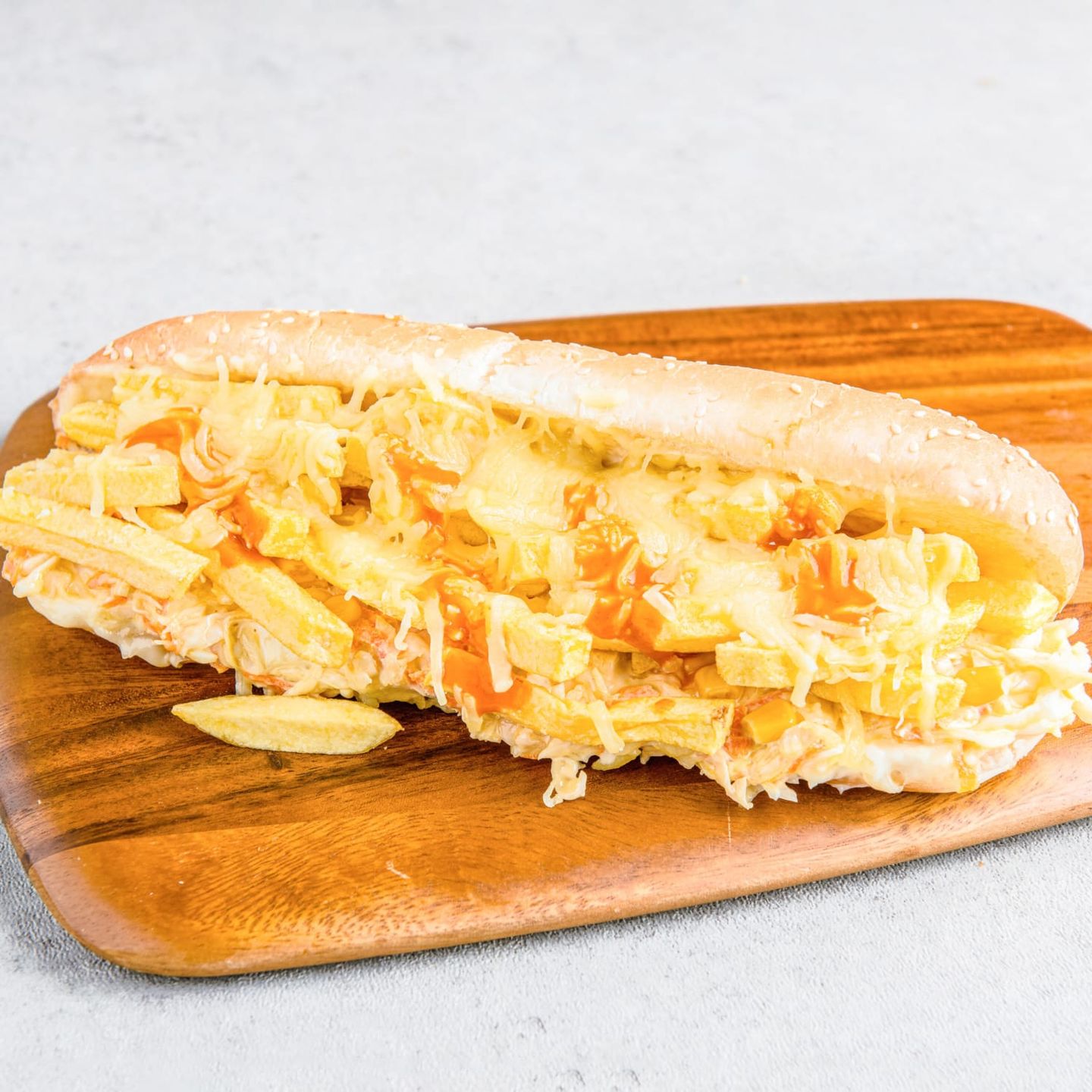 Chesse Fries Sandwich
