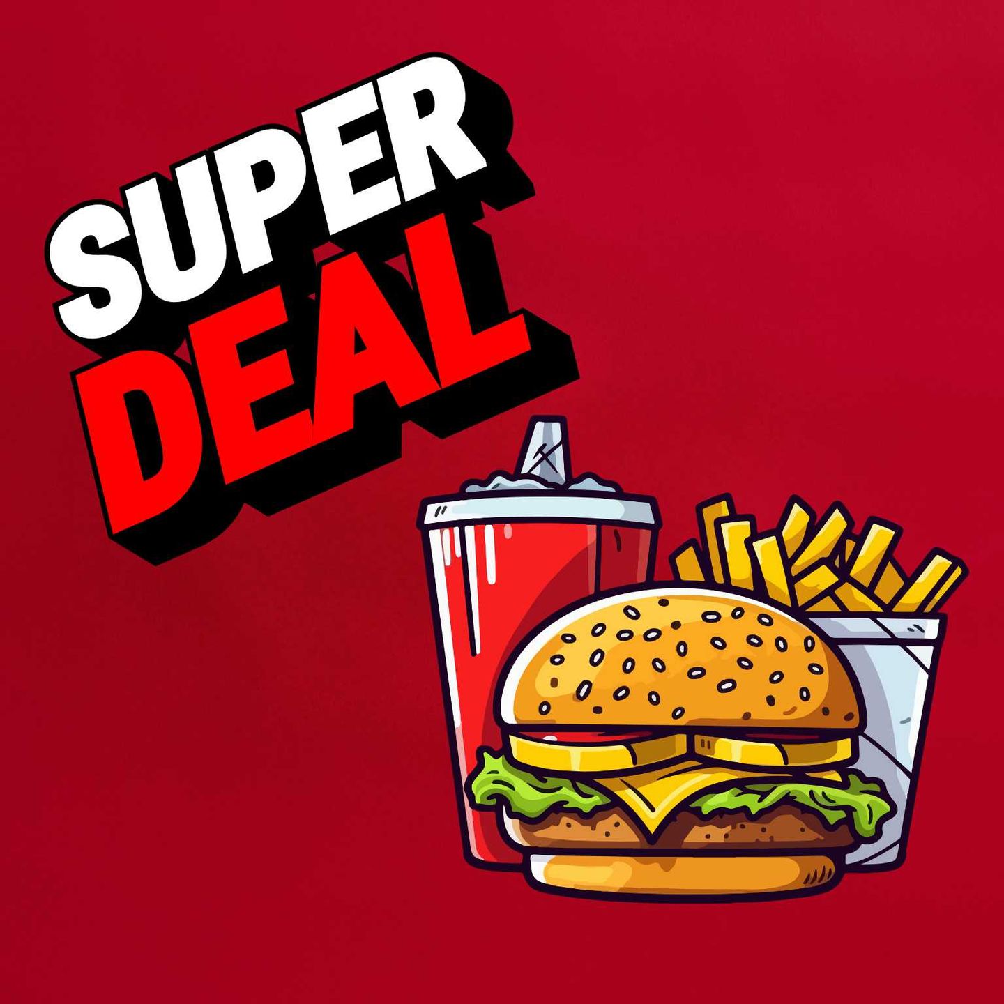 Mr. Burger Super Combo