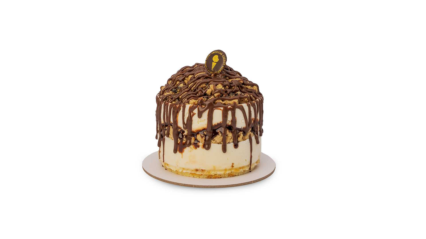 Cookie Dough Drizzle Mini Cake